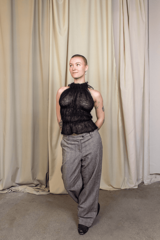 Mohair Backless