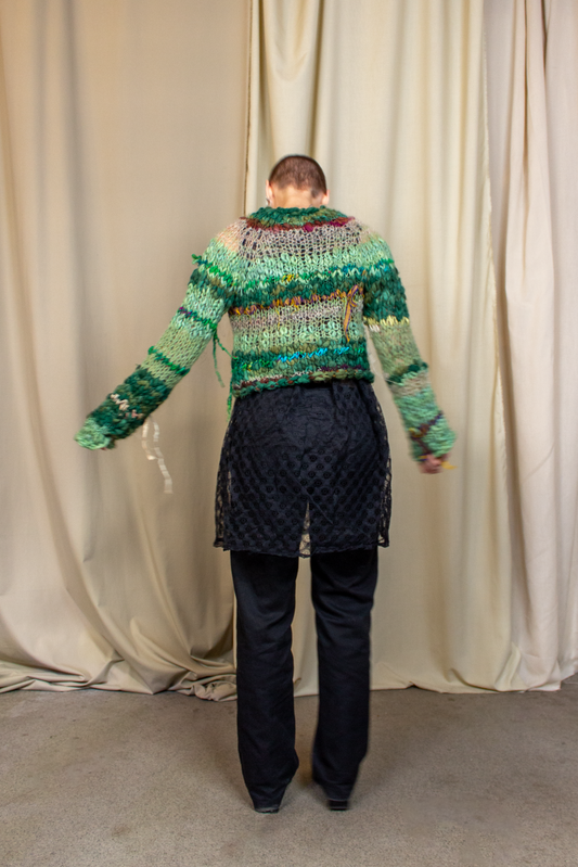 Moss Slubby Sweater